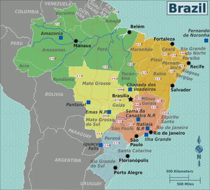 cost of travel in Brazil