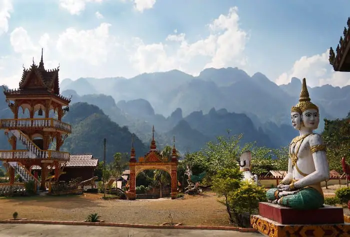 Laos Backpacking Route