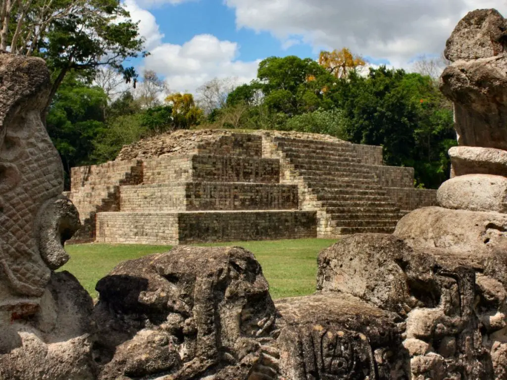 Ruins in Copan, Honduras