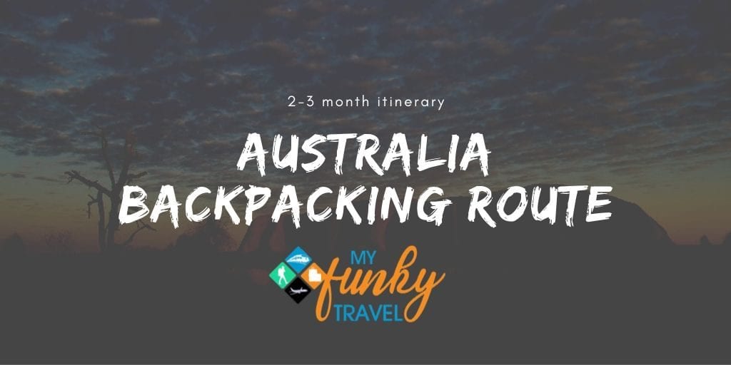 australia backpacking route