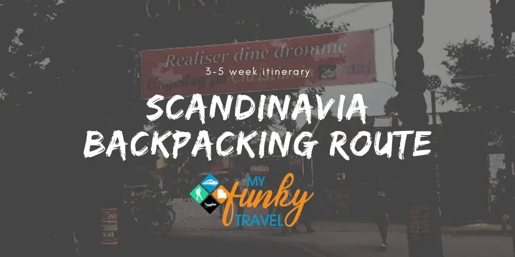 Scandinavia travel route