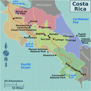 elke dag wond Verschillende goederen Costa Rica Backpacking Budget - How much money do you need?