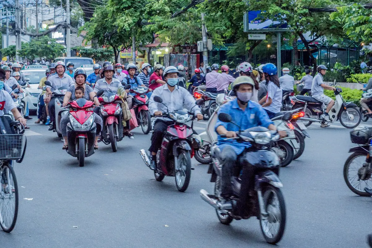 Ho Chi Minh City traffic