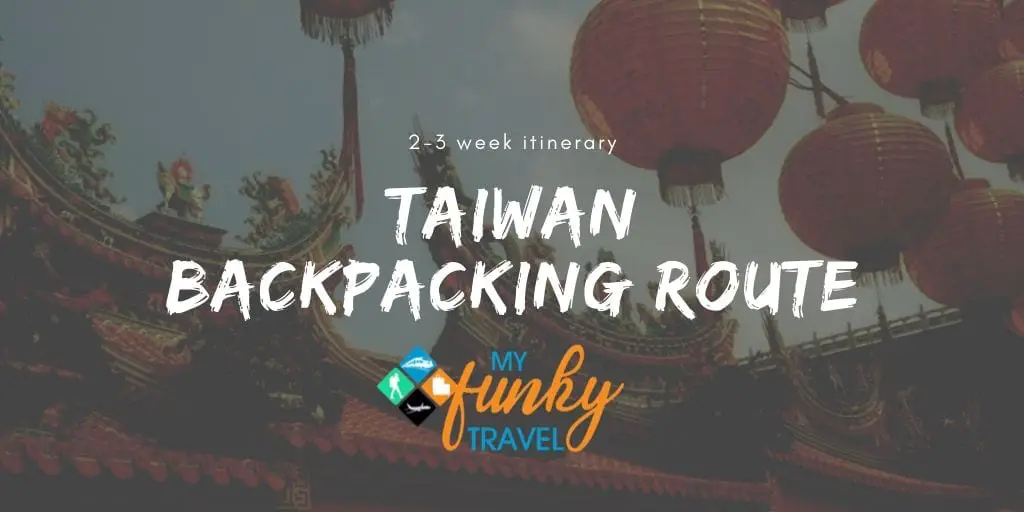 Taiwan Backpacking Route