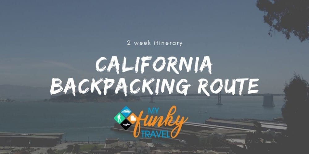 California Backpacking Route