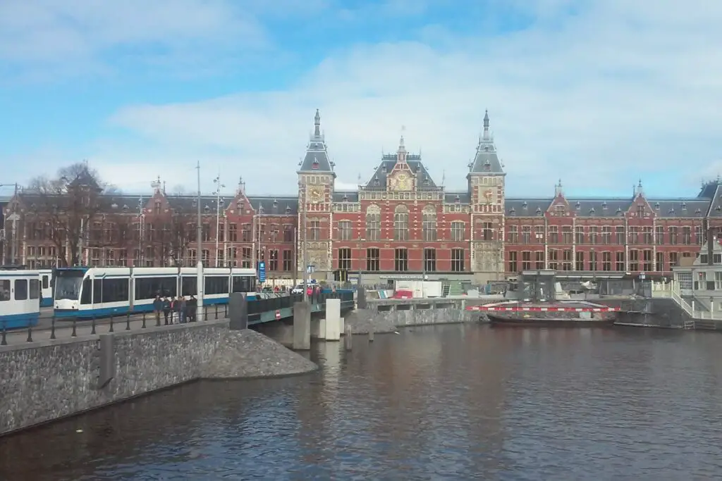 Amsterdam Station - Interrail start
