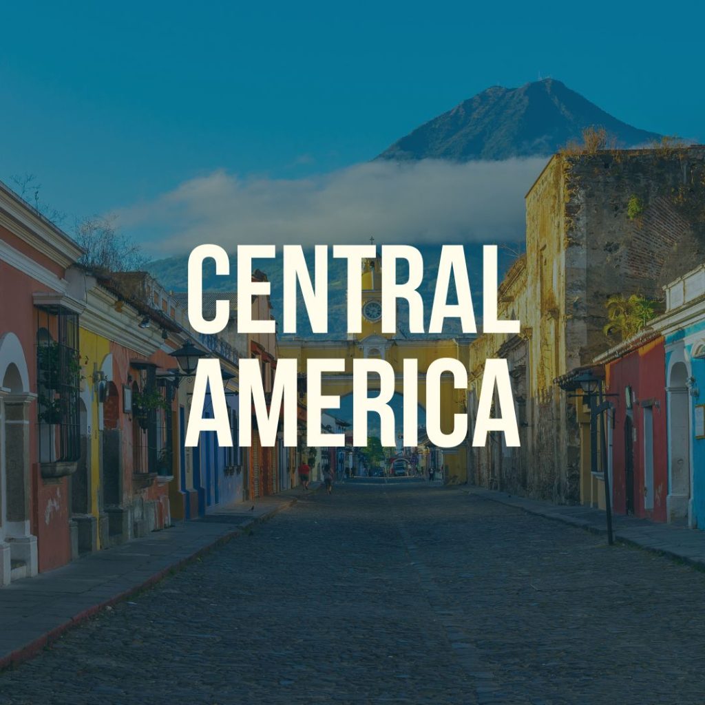 Central America backpacking routes
