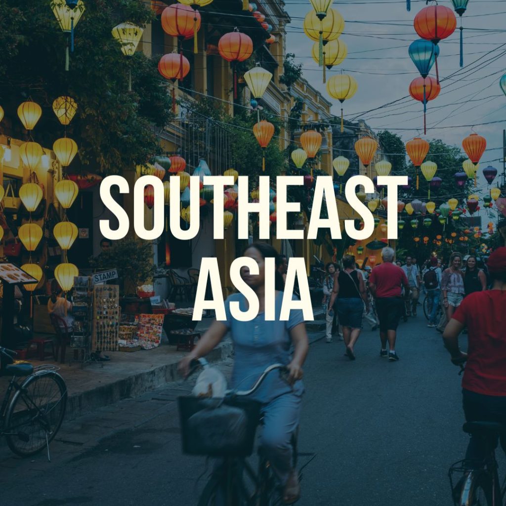 Southeast Asia backpacking routes